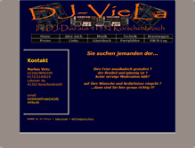 Tablet Screenshot of dj-viela.de